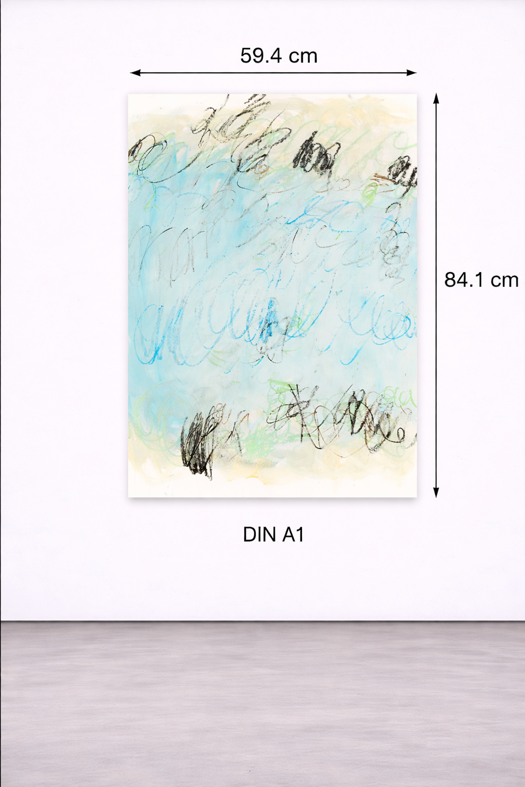 ohne Titel – Fine Art Giclée-Print auf Hahnemühle Baumwollpapier, 59,4×84,1 cm · Gregor Stehle (AV-P-A1-014)