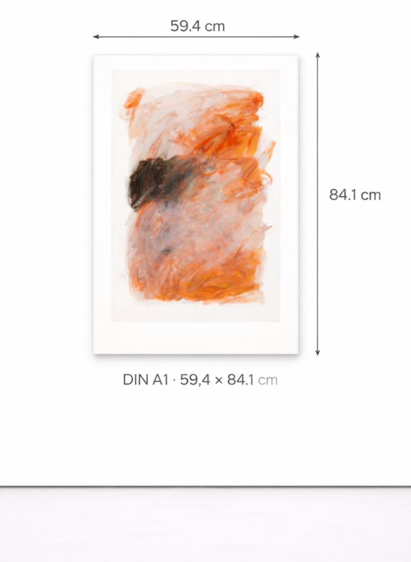 ohne Titel – Fine Art Giclée-Print auf Hahnemühle Baumwollpapier, 59,4×84,1 cm · Gregor Stehle (AV-P-A1-025)