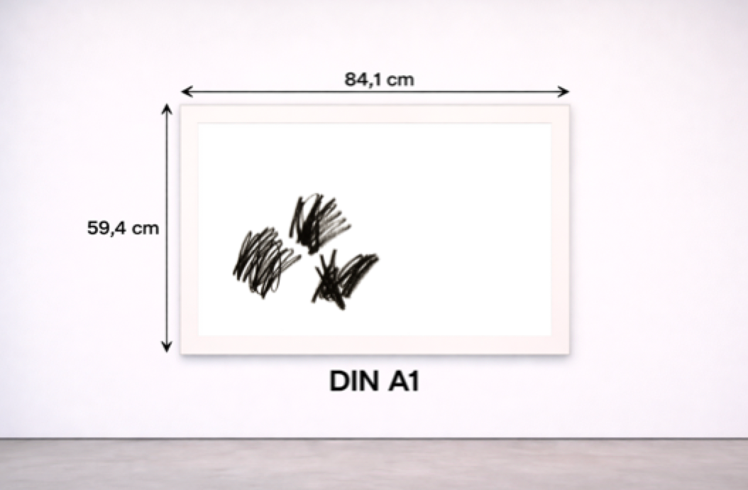 ohne Titel – Fine Art Giclée-Print auf Hahnemühle Baumwollpapier, 59,4×84,1 cm · Gregor Stehle (AV-P-A1-063)