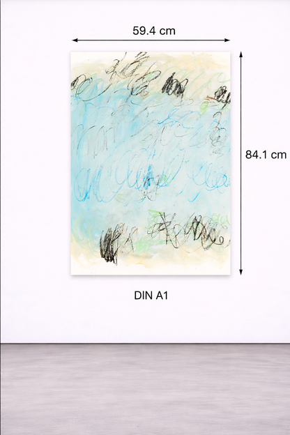 ohne Titel – Fine Art Giclée-Print auf Hahnemühle Baumwollpapier, 59,4×84,1 cm · Gregor Stehle (AV-P-A1-014)