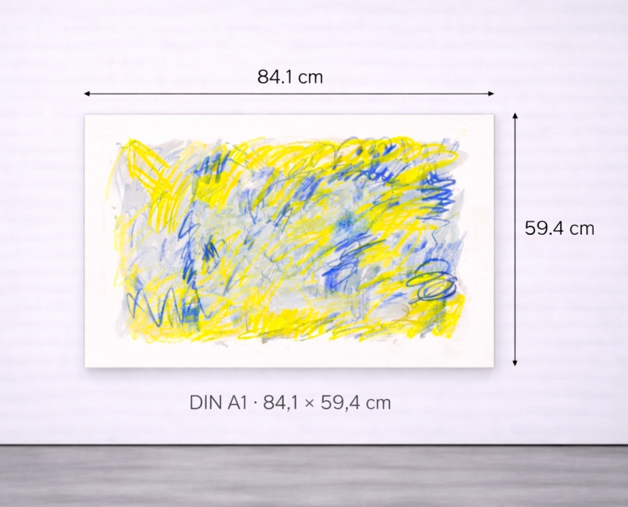 ohne Titel – Fine Art Giclée-Print auf Hahnemühle Baumwollpapier, 59,4×84,1 cm · Gregor Stehle (AV-PO-A1-031)