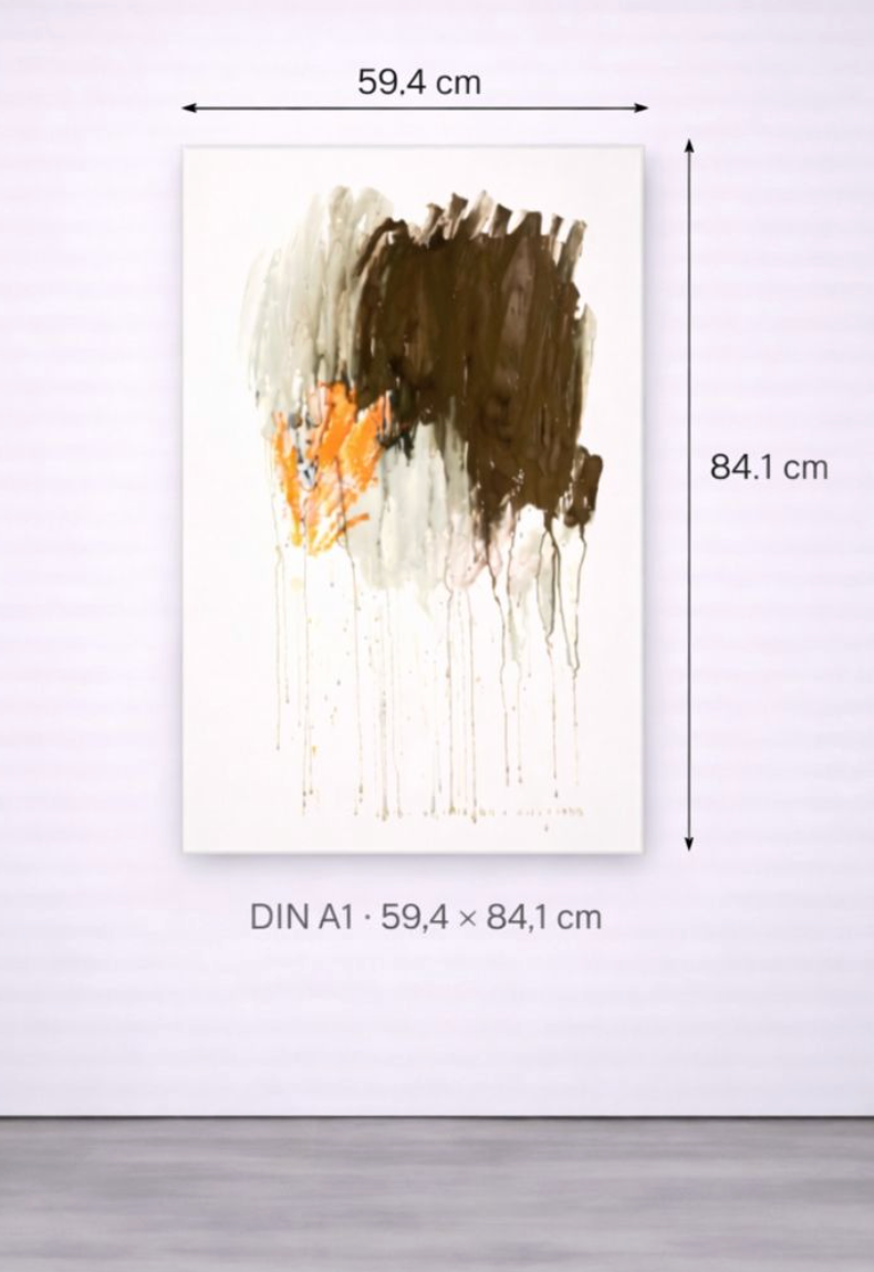 ohne Titel – Fine Art Giclée-Print auf Hahnemühle Baumwollpapier, 59,4×84,1 cm · Gregor Stehle (AV-P-A1-029)