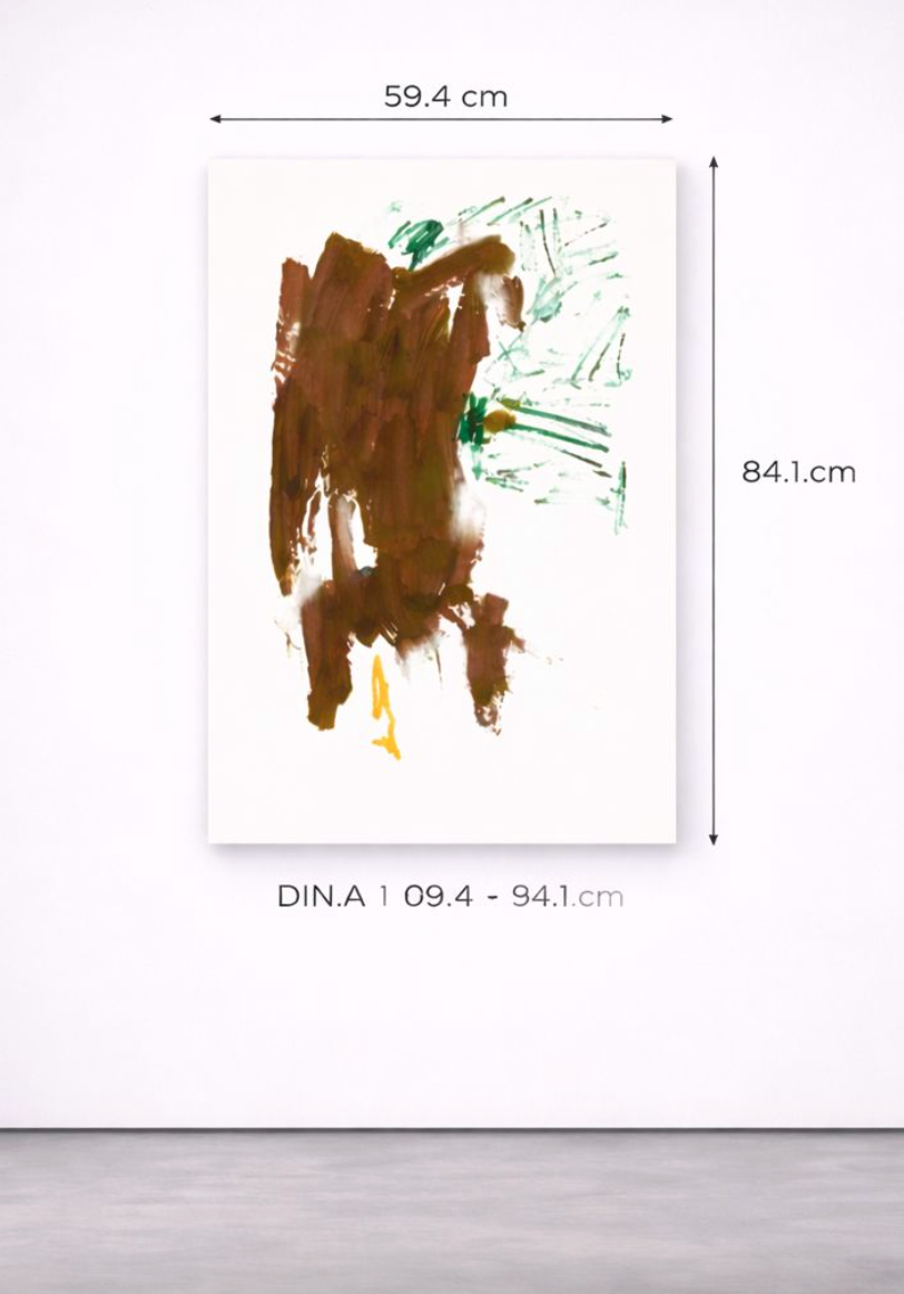 ohne Titel – Fine Art Giclée-Print auf Hahnemühle Baumwollpapier, 59,4×84,1 cm · Gregor Stehle (AV-P-A1-026)