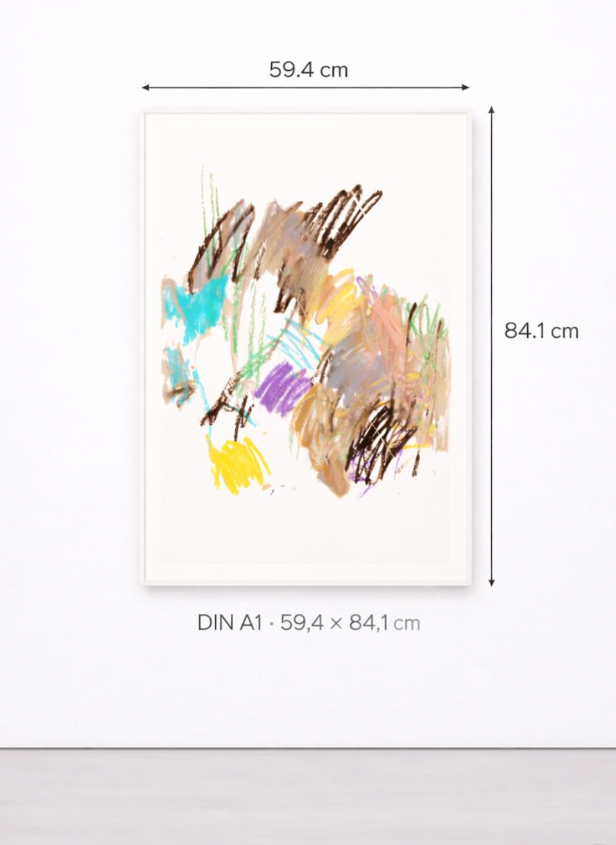 ohne Titel –  59,4×84,1 cm · Gregor Stehle (AV-PO-A1-024)