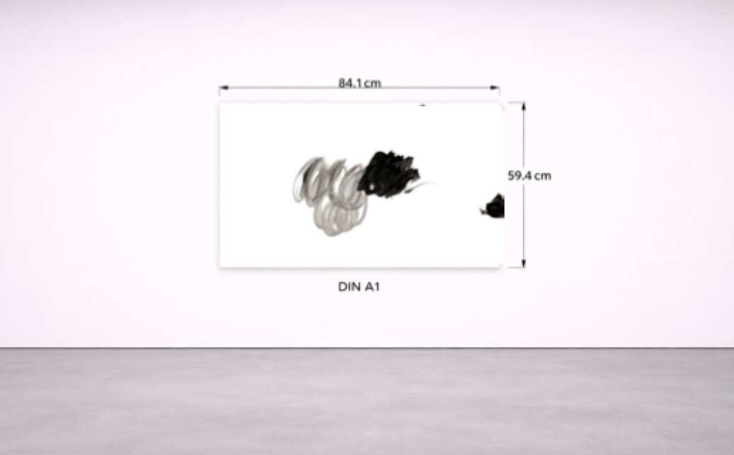 ohne Titel – Fine Art Giclée-Print auf Hahnemühle Baumwollpapier, 59,4×84,1 cm · Gregor Stehle (AV-P-A1-053)