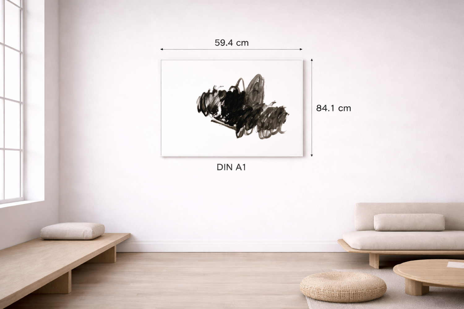 ohne Titel – Fine Art Giclée-Print auf Hahnemühle Baumwollpapier, 59,4×84,1 cm · Gregor Stehle (AV-P-A1-057)