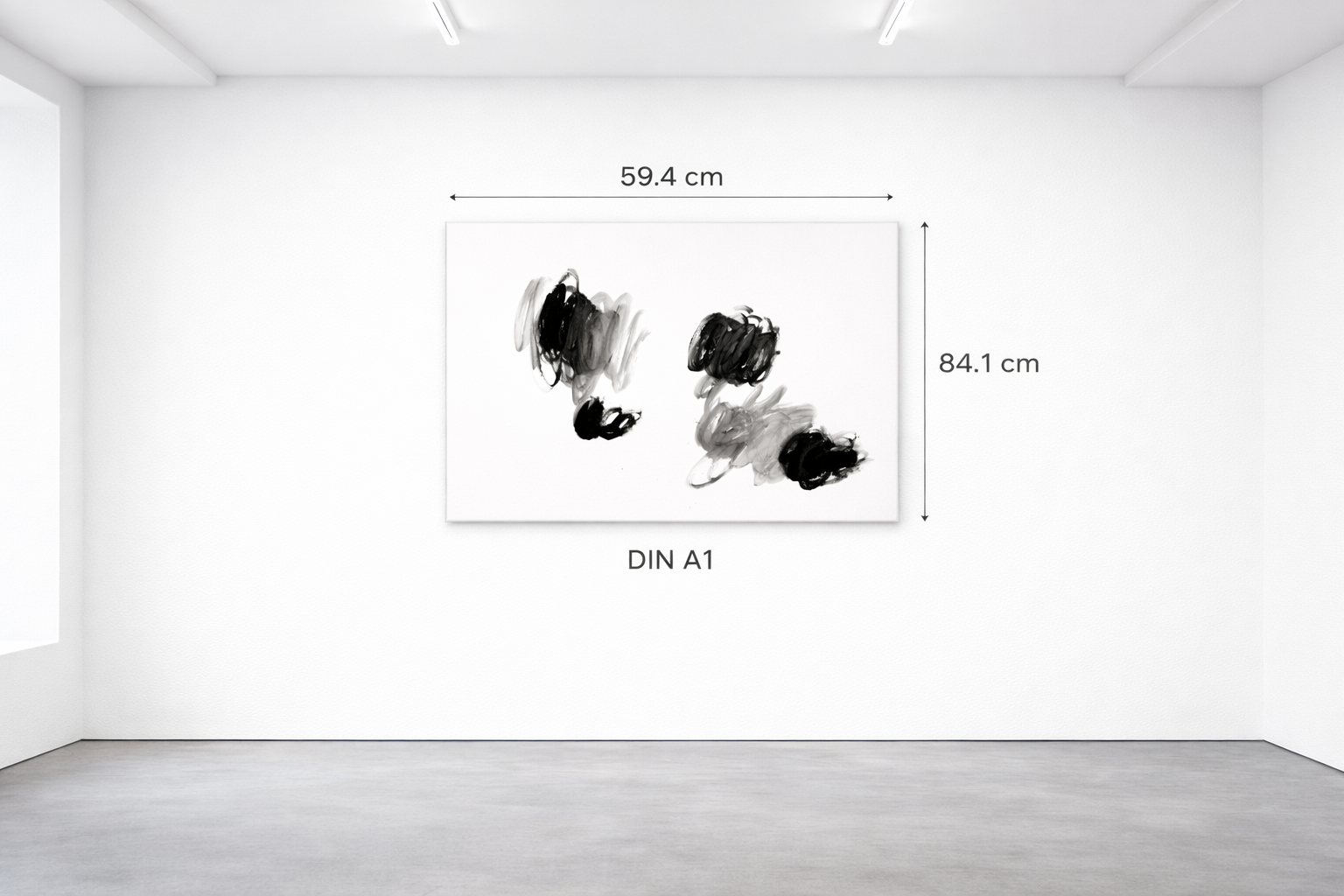 ohne Titel – Fine Art Giclée-Print auf Hahnemühle Baumwollpapier, 59,4×84,1 cm · Gregor Stehle (AV-P-A1-058)