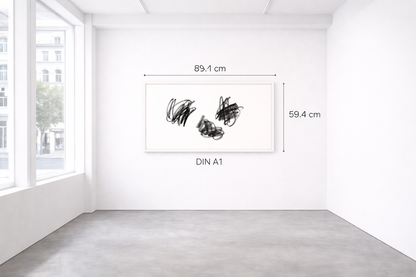 ohne Titel – Fine Art Giclée-Print auf Hahnemühle Baumwollpapier, 59,4×84,1 cm · Gregor Stehle (AV-P-A1-059)
