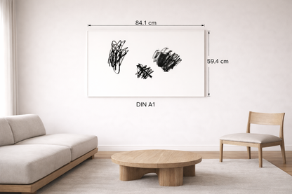 ohne Titel – Fine Art Giclée-Print auf Hahnemühle Baumwollpapier, 59,4×84,1 cm · Gregor Stehle (AV-P-A1-061)