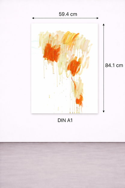 ohne Titel – Acrylfarbe auf Papier, 59,4×84,1 cm, Gregor Stehle (AV-PO-A1-018)